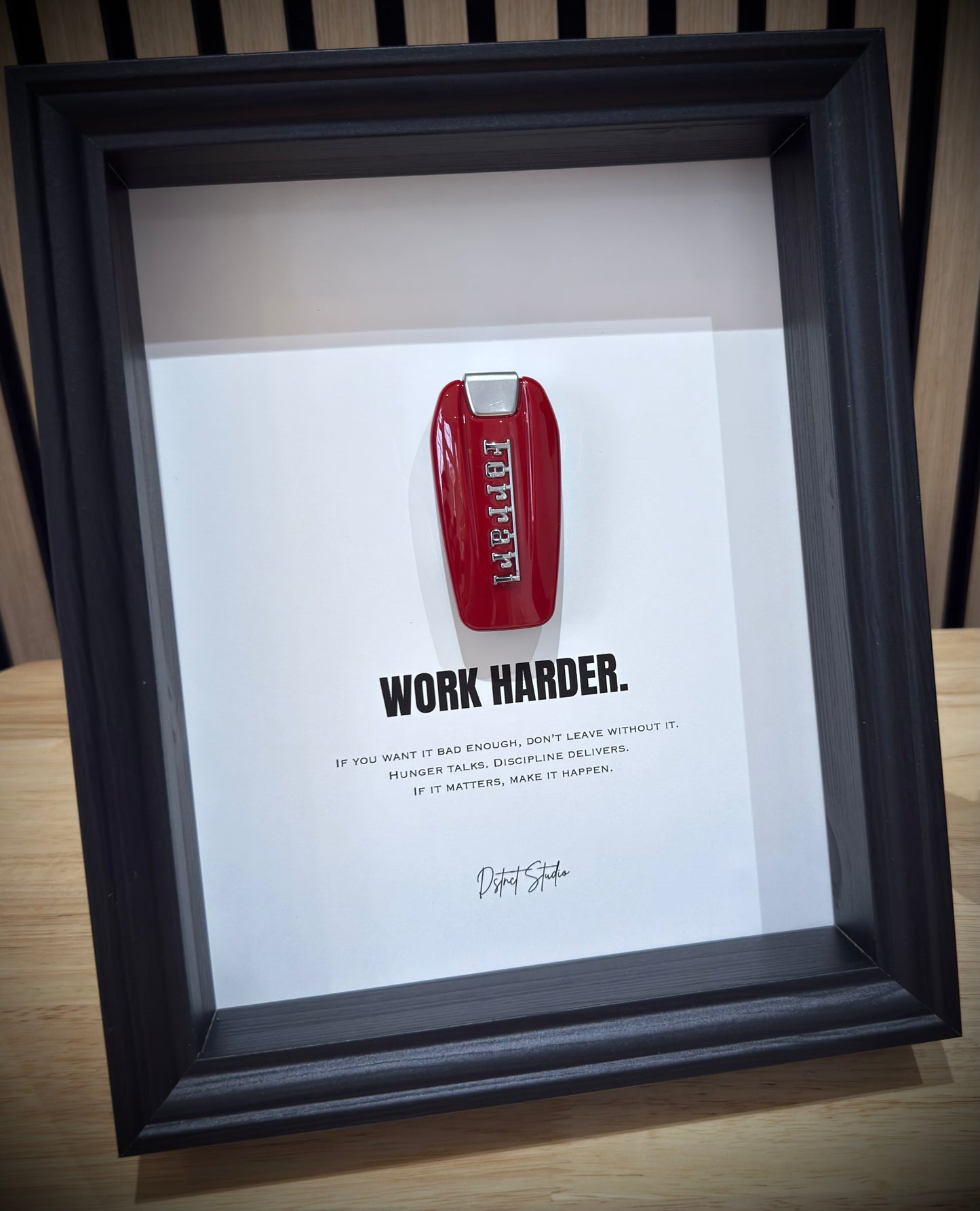 WORK HARDER. (PORTRAIT)