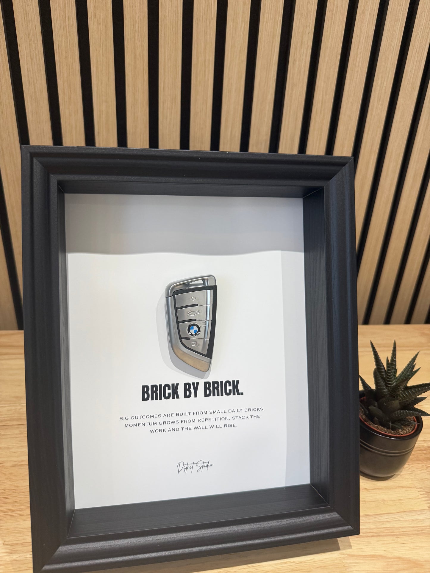 BRICK BY BRICK.