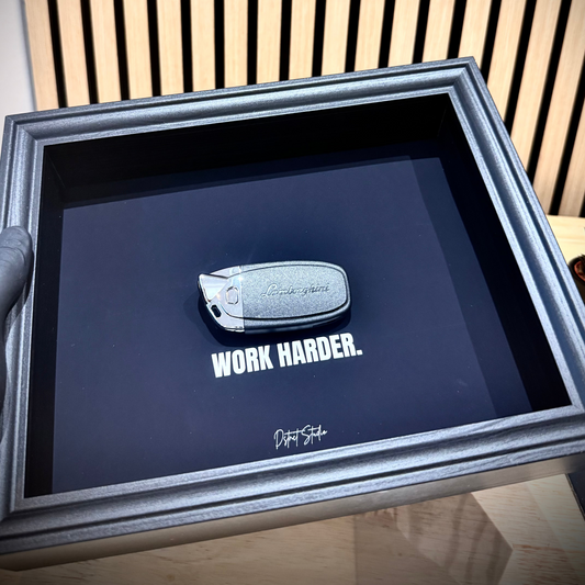 WORK HARDER. (LANDSCAPE)