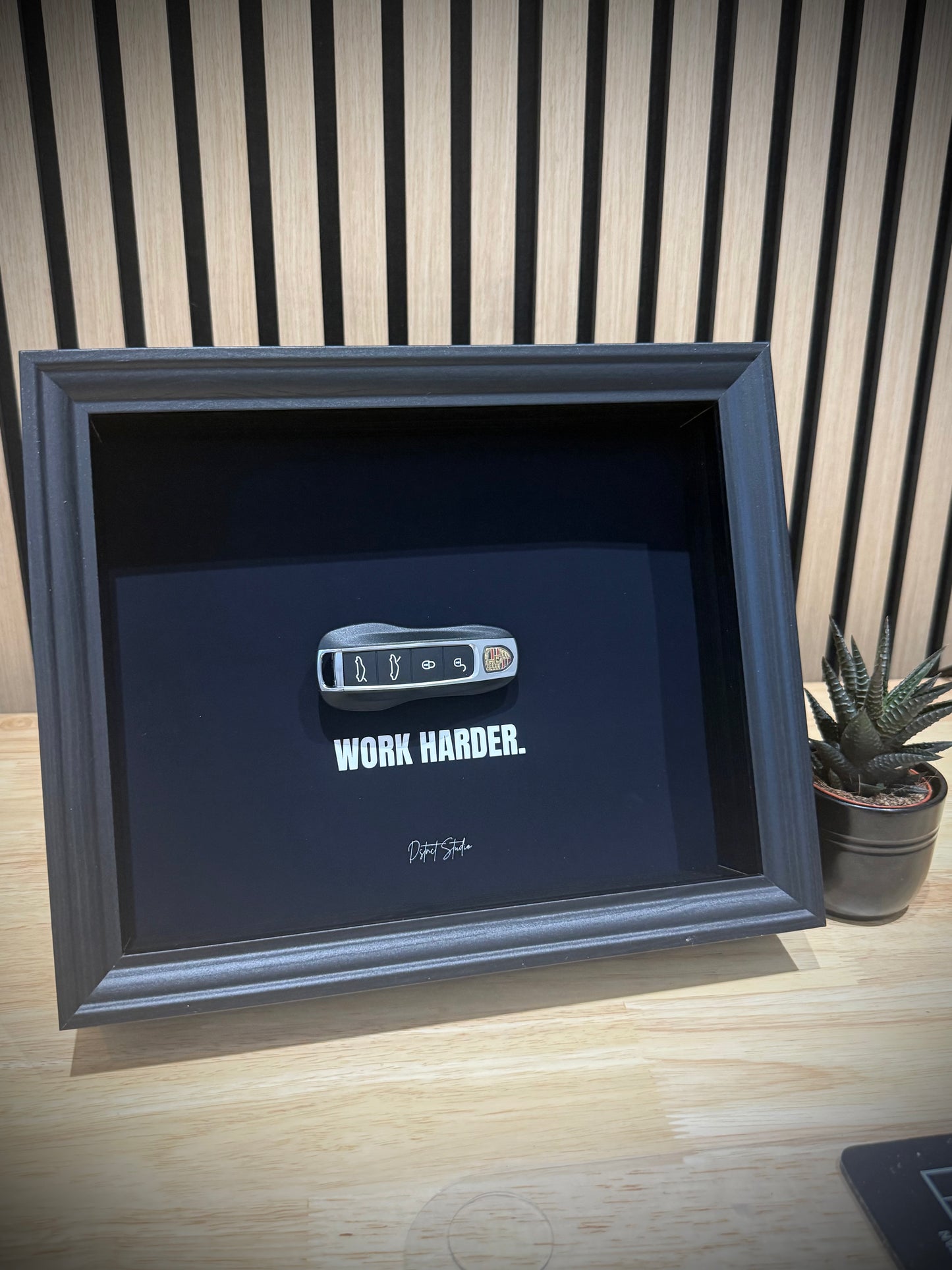 WORK HARDER. (LANDSCAPE)