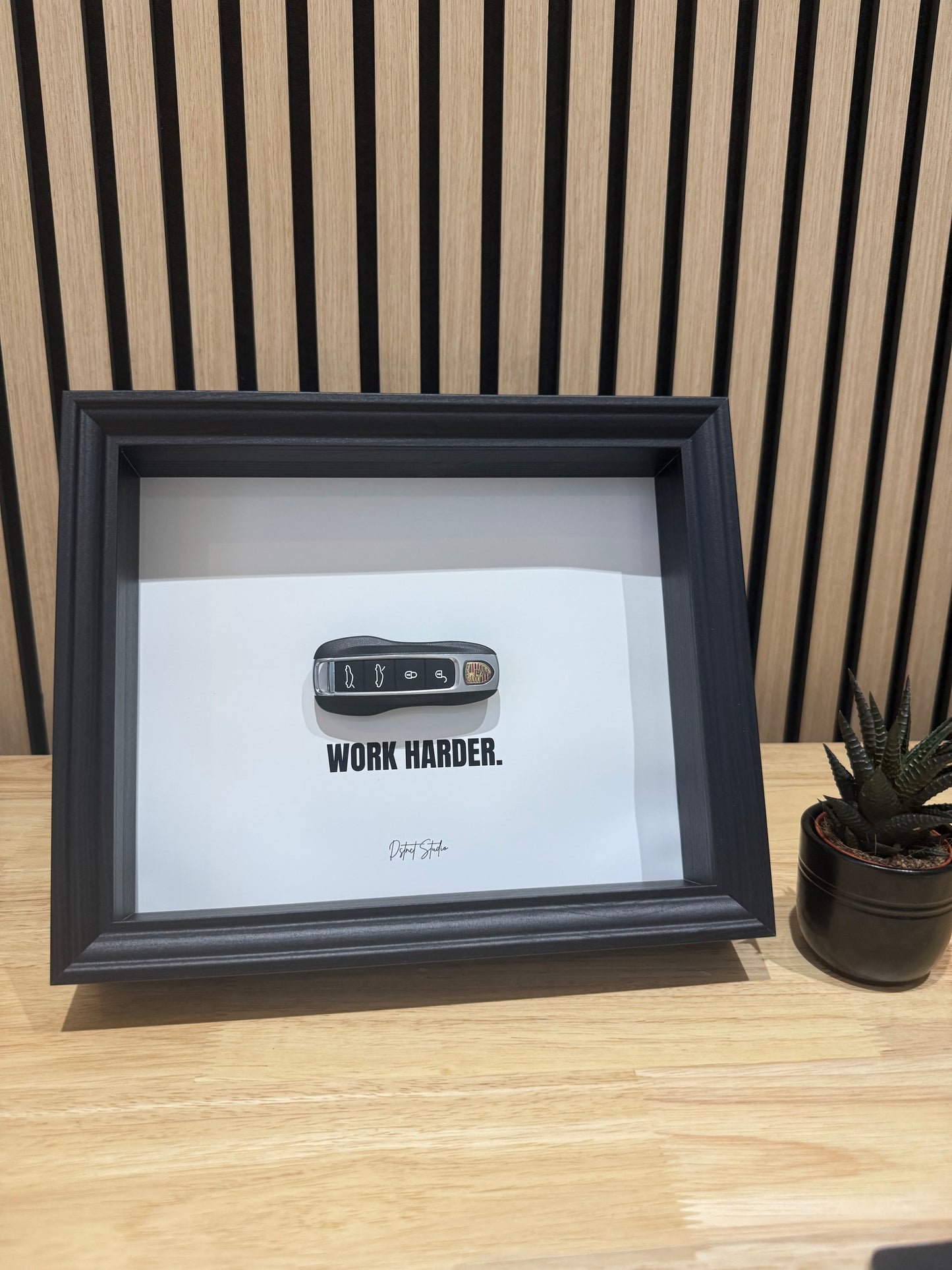 WORK HARDER. (LANDSCAPE)