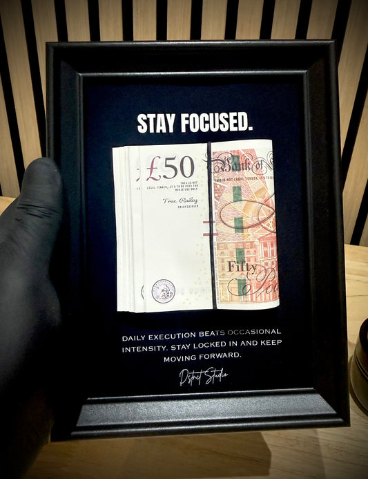 STAY FOCUSED. (COMPACT - MONEY)