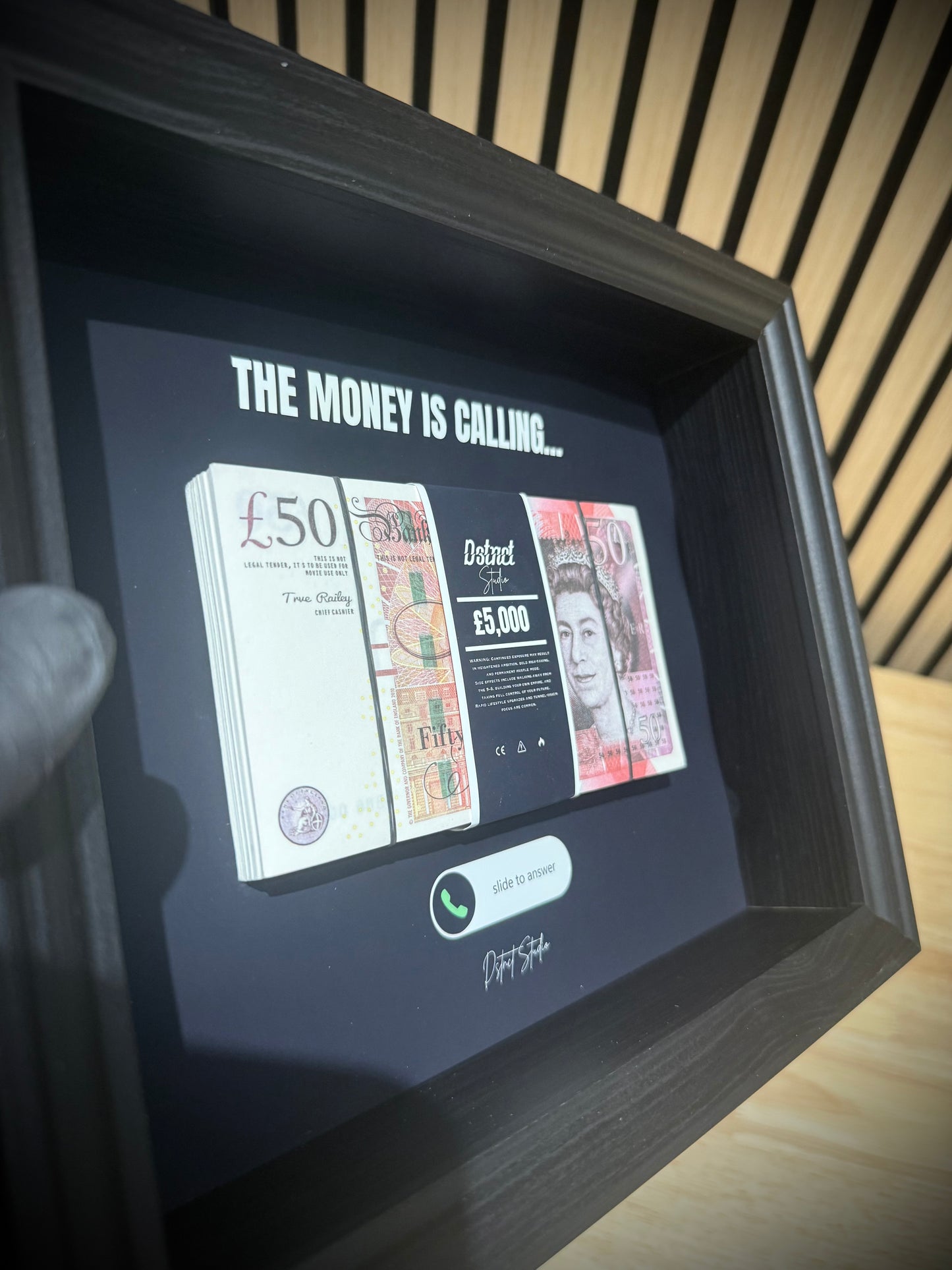 THE MONEY IS CALLING...
